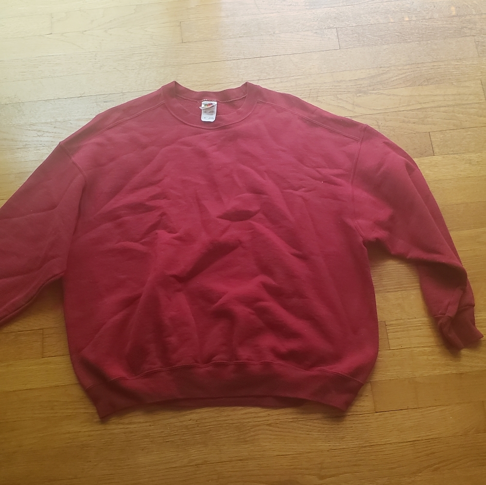 Vtg 90s mens fruit of the loom crewneck sweatshirt